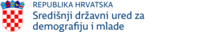 Logotip Središnjeg državnog ureda za demografiju i mlade