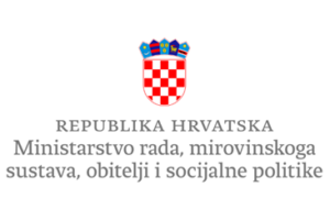 Logotip Ministarstva rada, mirovinskoga sustava, obitelji i socijalne politike